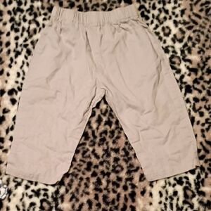 Beige Casual Pants